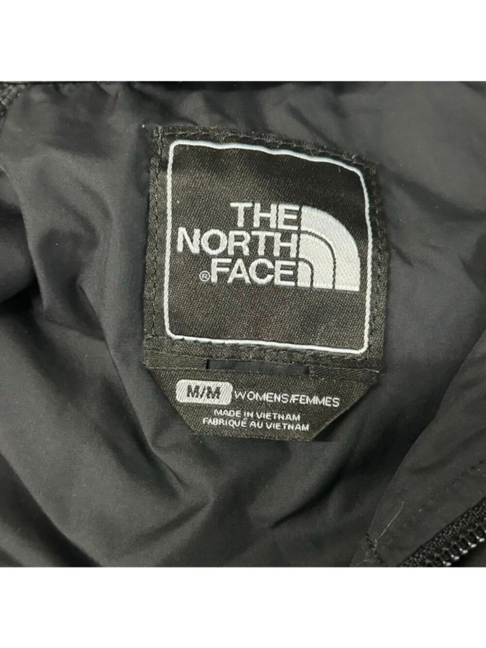 The North Face Jacket Womne's Size Medium Black Down Hybrid Full Zip Primaloft - Picture 3 of 13